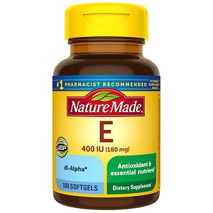 Nature Made Vitamin E, 400 IU, Softgels