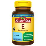Nature Made Vitamin E 400 IU Dietary Supplement Liquid Softgels product image