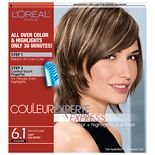 L'Oreal Couleur Experte Express Two-In-One Multi-Tonal Color System Hair Color Light Ash Brown French Eclair 6.1