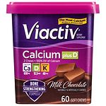 Viactiv Calcium Plus D, Soft Chews, Milk Chocolate