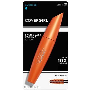 CoverGirl LashBlast Waterproof Volume Mascara, Very Black 825