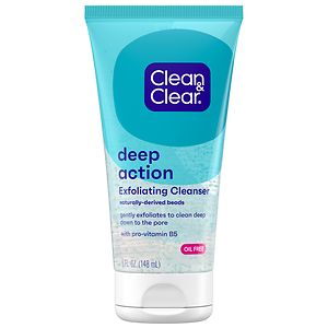 Clean & Clear Deep Action Exfoliating Scrub, Oil-Free