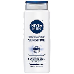 Nivea for Men Hair & Body Wash, Sensitive