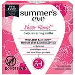Cleansing Cloths for Sensitive Skin Sheer Floral wag-Cleansing Cloths for Sensitive Skin Sheer Floral