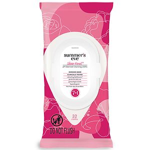 Summer's Eve Cleansing Cloths for Sensitive Skin, Sheer Floral