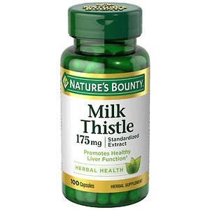 Nature's Bounty Milk Thistle caps 100ct