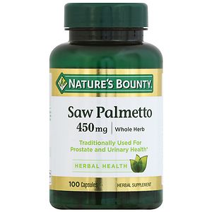 Nature's Bounty Saw Palmetto 450mg  100ct