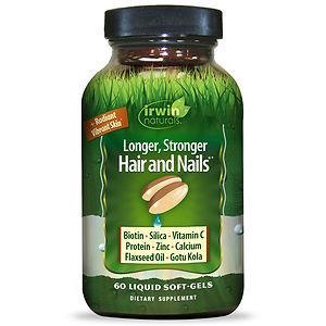 Irwin Naturals Healthy Skin & Hair plus Nails Liquid Softgels