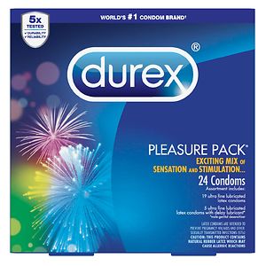 Durex Pleasure Pack Assorted Condoms image
