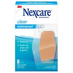 Nexcare Waterproof Clear Bandage, Elbow and Knee