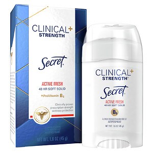 Secret Clinical Strength Antiperspirant & Deodorant Advanced Solid, Marathon Fresh Secret Clinical Strength Antiperspirant & Deodorant Advanced Solid, Marathon Fresh