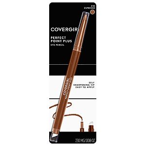 CoverGirl Perfect Point Plus Self Sharpening Eye Pencil, Espresso 210 CoverGirl Perfect Point Plus Self Sharpening Eye Pencil, Espresso 210