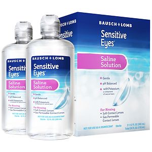 Sensitive Eyes Plus Salines 2 x 12oz