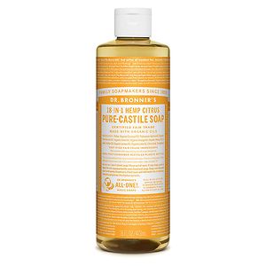 Dr. Bronner's 18-in-1 Hemp Pure-Castile Soap, Organic Citrus Orange