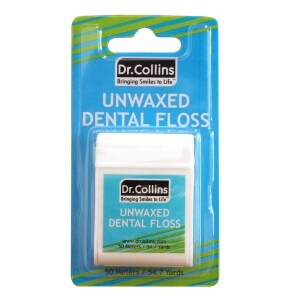 Dr. Collins Dental Work Floss, Unwaxed
