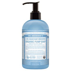 Dr. Bronner's Liquid Hand Soap, Naked Unscented