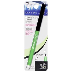 Maybelline Define-A-Line Eyeliner, Ebony Black 801