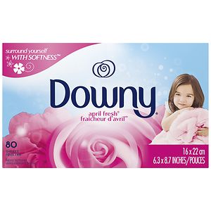 Downy Fabric Softener Sheets, April Fresh