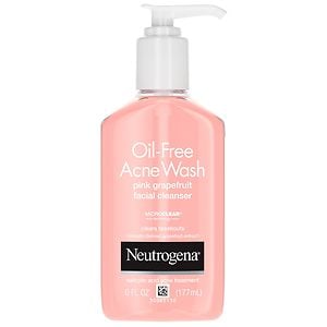 Neutrogena Oil-Free Acne Wash Pink Grapefruit Facial Cleanser image