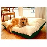 Rectangle Pet Bed 42x60 inchBurgundy wag-Rectangle Pet Bed 42x60 inchBurgundy