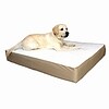 Majestic Pet Products Orthopedic Double Pet Bed 34x48 inch Khaki