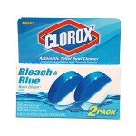 Clorox Bleach and Blue Automatic Toilet Bowl Cleaner, Rain Clean Scent