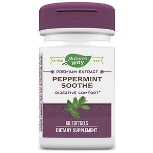 Enzymatic Therapy Peppermint Plus, Softgels
