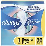 Infinity Pads with Flexi-Wings, 36 ea Regular wag-Infinity Pads with Flexi-Wings, 36 ea Regular