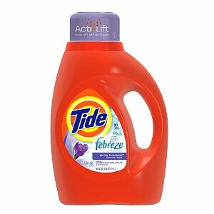 Tide Liquid Detergent plus Febreze, 26 Loads, Spring & Renewal