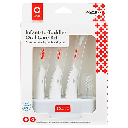 The First Years American Red Cross Infant-to-Toddler Oral Care Kit