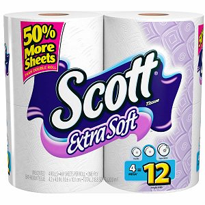 Scott Extra Soft Bath Tissue, Mega Roll