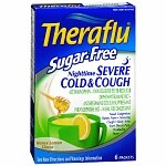 TheraFlu Sugar Free Nighttime Severe Cold & Cough 6 ct.