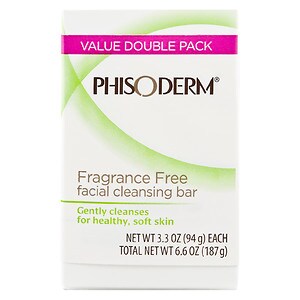 Phisoderm Value Double Pack Facial Cleansing Bars