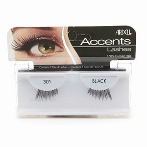 Ardell Accent Lashes, Black #301 - 1 pr