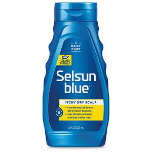 Selsun Blue Dandruff Shampoo, Itchy Dry Scalp