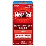 Schiff MegaRed, Omega 3 Krill Oil, 300mg, Softgels