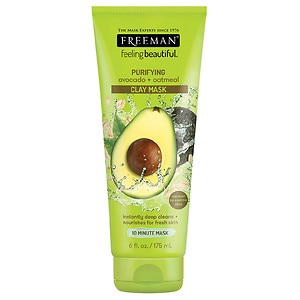 Freeman Facial Clay Mask, Avocado & Oatmeal, Purifying