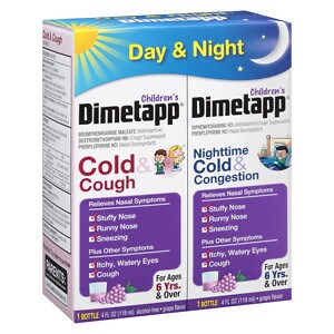 Children's Dimetapp Cold & Cough/Congestion - Day/Night Value Pack, Grape