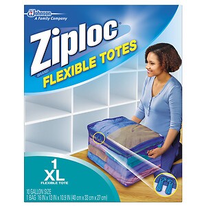 Ziploc Flexible Totes, XL