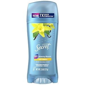 Secret Scent Expressions Antiperspirant & Deodorant Invisible Solid Va Va Vanilla