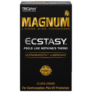 Trojan Magnum Ecstasy, Premium Latex Condoms