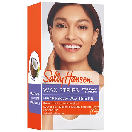 Sally Hansen Hair Remover Wax Strip Kit