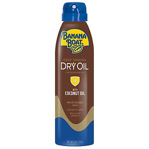 Banana Boat Deep Tanning Ultra Mist Dry Oil SPF 4
