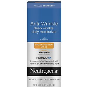 Neutrogena Ageless Intensives Anti-Wrinkle Deep Wrinkle Daily Moisturizer SPF 20 image