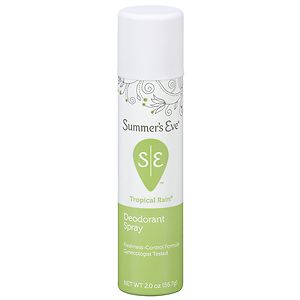 Summer's Eve Deodorant Spray, Tropical Rain