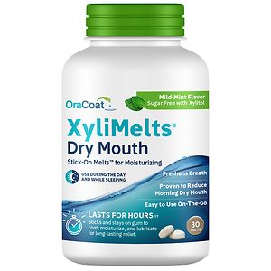 XyliMelts Discs for Dry Mouth, Mild Mint