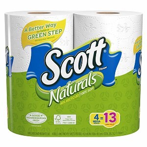 Scott Naturals Bath Tissue, Mega Roll Scott Naturals Bath Tissue, Mega Roll