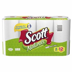 Scott Naturals Paper Towels, Choose-a-Size, Mega Roll