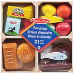 Melissa and Doug Food Groups Play Food Set, Ages 3+