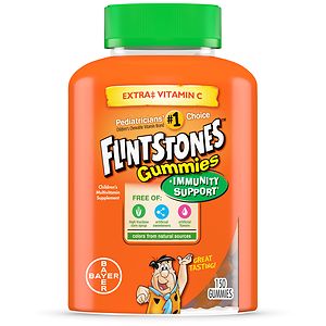 Flintstones Gummies with Extra C Children's Multivitamin/Multimineral Supplement
